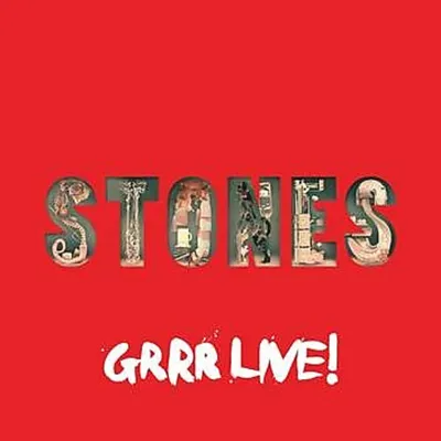 Produktbild von The Rolling Stones: GRRR Live! (180g) (Limited Edition) (Red Vinyl)