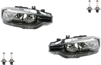 Produktbild von Scheinwerfer passend für BMW 3er F30 F31 15- mit H7 H7 Satz Links Rechts 63117365595 7365595 63117365596 7365596 Johns