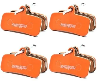 Zdjęcie produktu dla Klocki hamulcowe rowerowe metalowe shimano 4 pary 39 5X24MM