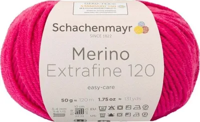 Produktbild von Schachenmayr Merino Extrafine 120, 50g Cyclamen Handstrickgarne