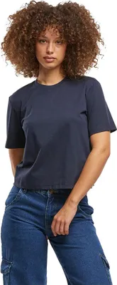 Produktbild von Build Your Brand Ladies Sorona Loose Fit Kurzarm-t-shirt Blau M Frau Blau M
