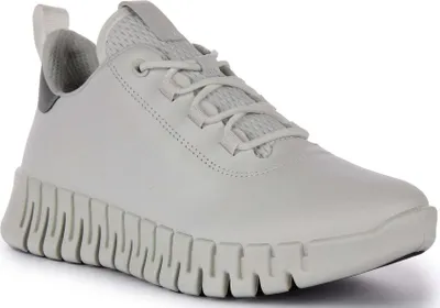 Produktbild von Ecco Herren Dritan Nappa Fluidform Elastische Schuhe in Weiß – 9 UK - 43 EU - 9/9,5 US / Weiß