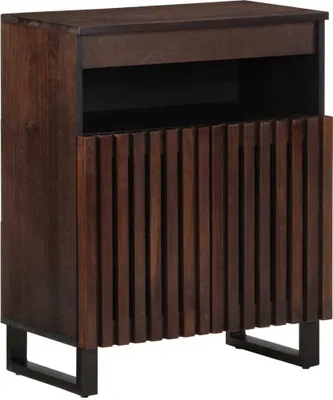 Produktbild von Sideboard Braun 60x34x75 cm Massivholz Mango
