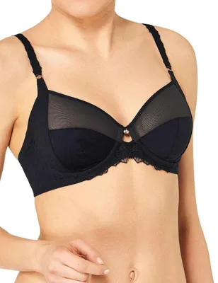 Produktbild von Triumph Azalea Florale W, Farbe: Black 04/0004, Größe: 80B Bügel-BH