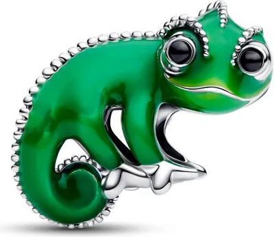 Produktbild von PANDORA Disney Charm Rapunzel Neu Verföhnt Pascal, 925er Silber