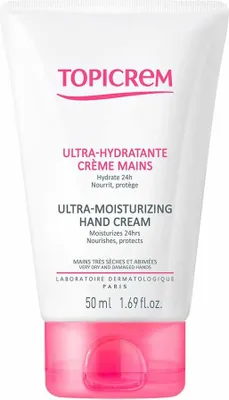 Image de TOPICREM Crème Ultra Hydratante pour les Mains 50ML