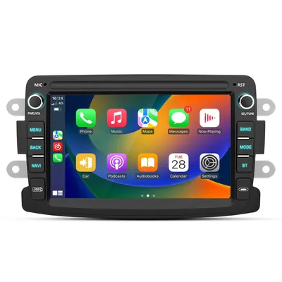 Obrázok produktu pre 7'' carplay 2+32G android13 DAB Autorádio Android auto Für Dacia Renault WIFI BT SWC 2DIN GPS 4Kern