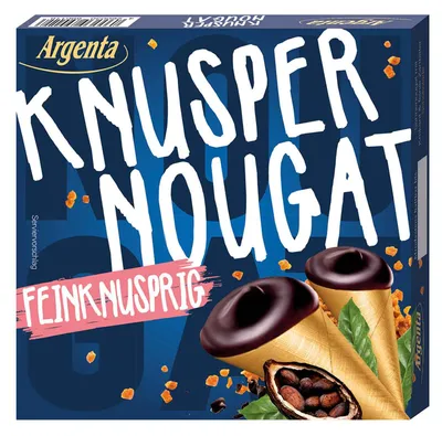 Produktbild von Argenta Nougat Fein Knusprig 100g