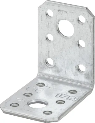 Produktbild von Vormann Winkelverbinder Schenkellänge 60x60mm Breite 45 mm - 70923000