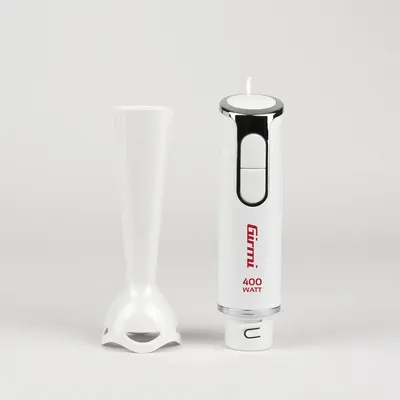 Image de Mixeur plongeant - Mixeur à main - 400 W - 2 vitesses - Blanc