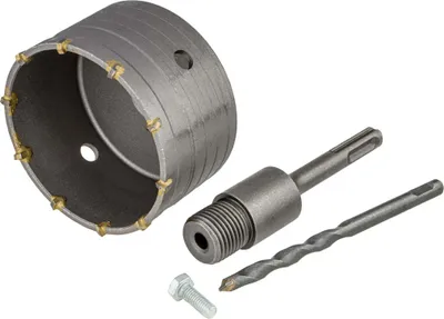 Produktbild von Bohrkrone 100 mm Dosenbohrer SDS PLUS Ziegel Marmor Beton Lochsäge