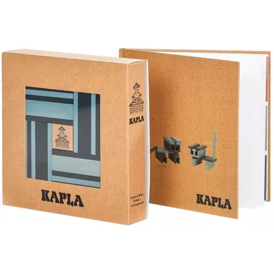 Productafbeelding van Kapla BL+BP, 3 rok/roken, Hout, 41 stuks, 1 kg
