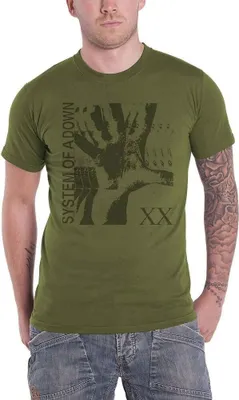 Produktbild von System Of A Down - "Intoxicated" T-Shirt für Herren/Damen Uni RO1746 (S) (Militärgrün)