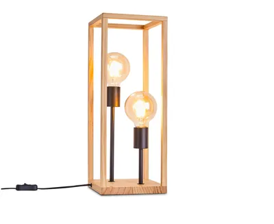 Produktbild von LED Tischleuchte Tischlampe Wohnzimmer Esszimmer Industrial Design Modern E27