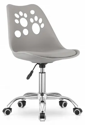 Image de Chaise de bureau ergonomique avec roulettes et réglage de la hauteur