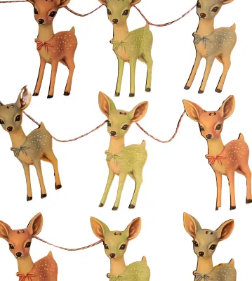 Produktbild von Vintage Weihnachtsbanner aus Holz mit Horror-Kürbis-Hexe-Halloween-Girlande, Hirsch-Weihnachtsmann-Banner zum Aufhängen als Wanddekoration für Zuhause, festliche Partys und Weihnachtsdeko.