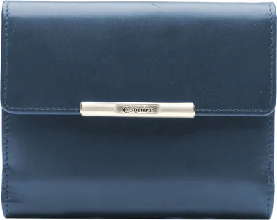 Produktbild von Esquire Leder Geldbörse Helena RFID Wallet Blue dunkelblau