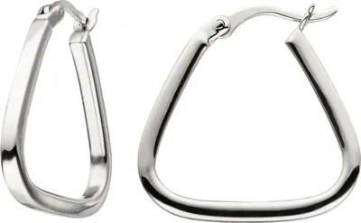 Produktbild von JOBO Creolen 925 Sterling Silber Ohrringe Silbercreolen Silberohrringe