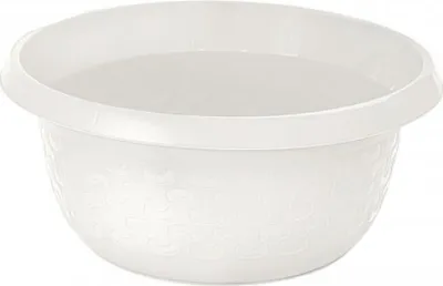 Obrázek produktu pro Kulatý lavor/mísa Bavlna 8l - antická bílá