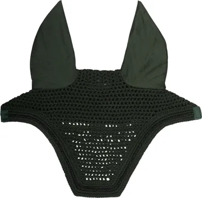 Immagine prodotto di Kentucky Horsewear Fly bonnet Wellington Velvet Mini Pearls Fly cap Pine Green Full