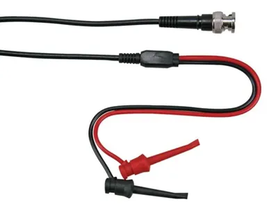 Produktbild von Koaxkabel 1M - Bnc-Stecker + 2 Mini-Klemmprfspitzen
