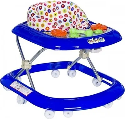 Produktbild von Lauflernhilfe Gehfrei Laufhilfe Babywalker Lauflernwagen Dunkelblau