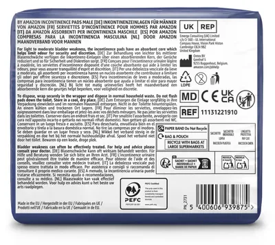 Produktbild von by Amazon Inkontinenzeinlagen für Männer, 60 Stück