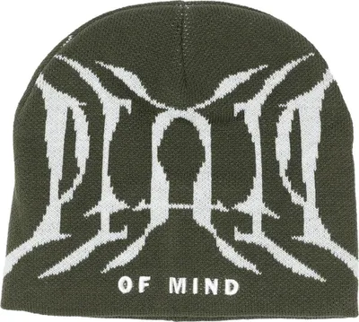 Produktbild von Pheacemaker Beanie, Uni, Jacquard-Strick, Groß gemustertes Design, Shadow