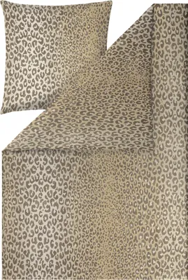 Produktbild von Estella Bettwäsche Lionel" beige 1x 135x200 cm + 1x 80x80 cm"