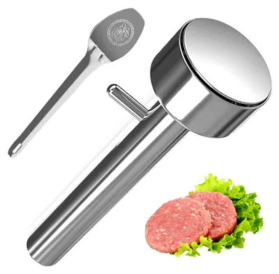 Produktbild von Falafel-Löffel mit Fleischbällchenformer aus Edelstahl, 4 cm, spülmaschinengeeignet