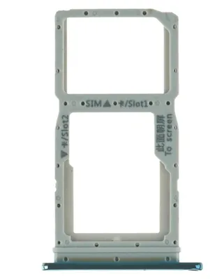 Produktbild von Huawei P Smart Z Sim Karten Halter Tray Fach, Blau