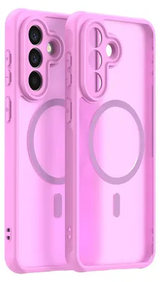 Produktbild von Handyhülle für Galaxy A57 5G, Techsuit HaloFrost II MagSafe, Rosa