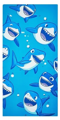 Produktbild von Strandtuch Kinder 140 x 70 cm Baumwolle für Mädchen und Jungen