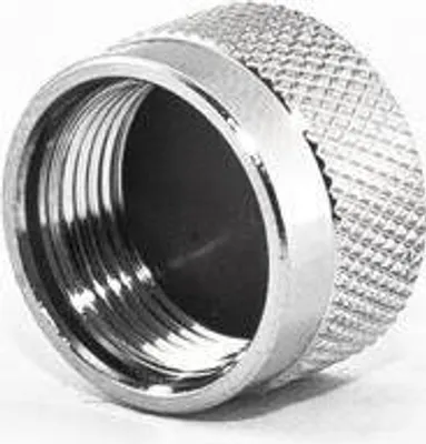 Produktbild von Verschlusskappe mit Dichtung für N-Buchsen, 11mm, wetterfest