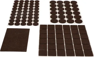 Produktbild von KOTARBAU® Filzgleiter-Satz 106 Stück Möbelgleiter Selbstklebend für Stühle Möbel