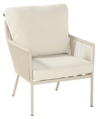 Produktbild von Lounge Dining Gartenstuhl Zaragoza | Sand | Aluminium und Rope | Hartman | 2er Set