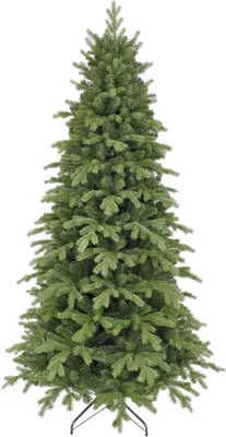 Productafbeelding van Kunstkerstboom Sherwood slim groen H260 x dia. 132 cm Triumph Tree