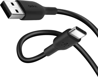 Obrázok produktu pre Belkin CAB001BT3MBK, 3 m, USB A, USB C, Čierna