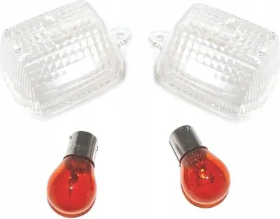 Obrázek produktu pro Pár čoček blinkrů Tansparenten 23048-1068 pro KAWASAKI GPZ KL ZR-7 ZX-6R ZXR