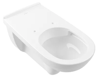 Image de Villeroy & Boch ViCare, Cuvette suspendue PMR sans bride, sans abattant