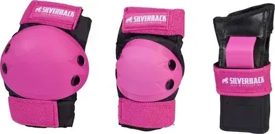 Productafbeelding van Silverback Heavy Duty Beschermset - Voor Skateboarden, Steppen en Skaten - Medium; 160-180 cm 40-60 kg