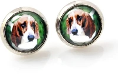 Obrázok produktu pre Baset - tvoje náušnice, fotografia vlastnej výroby, šperky značky Art.-Dog