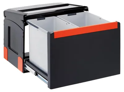 Produktbild von Franke Cube 50, 32 l, Rechteckig, Schwarz, 438 mm, 330 mm, 345 mm