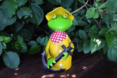 Produktbild von Zaunhocker Frosch mit Anker