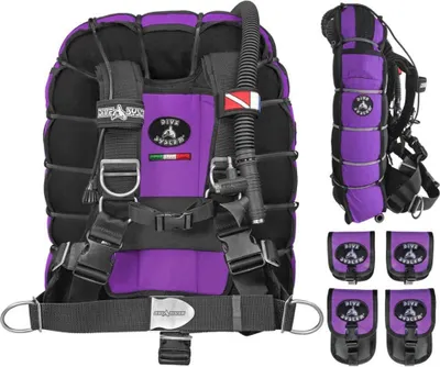 Produktbild von Dive System Fly Tech Flügel Lila M Lila M