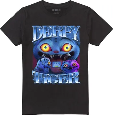 Produktbild von K-Pop Demon Hunters - T-Shirt für Herren/Damen Uni TV20443 (XL) (Schwarz)
