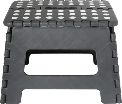 Produktbild von Kynast Tritt-Hocker 29 x 22 x 22 cm grau klappbar mit Griff max. 150 kg Leiter
