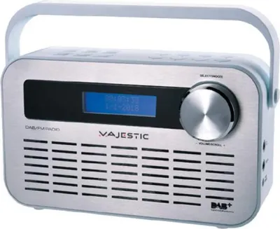 Image de New Majestic DAB-843W Radio portable Numérique Argent