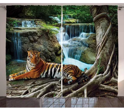 Zdjęcie produktu dla Zasłona zaciemniająca z przelotkami, 234x230 cm, 2 sztuki, kolor zielony
