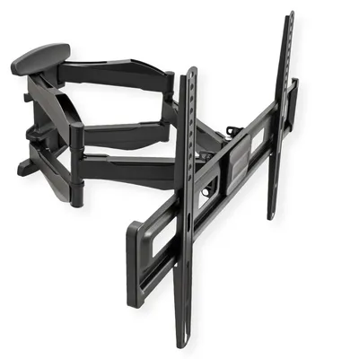 Produktbild von VALUE Držák TV 37- 80'' (94 - 203cm), nastavitelný, do 45kg, černý (17.99.1211)